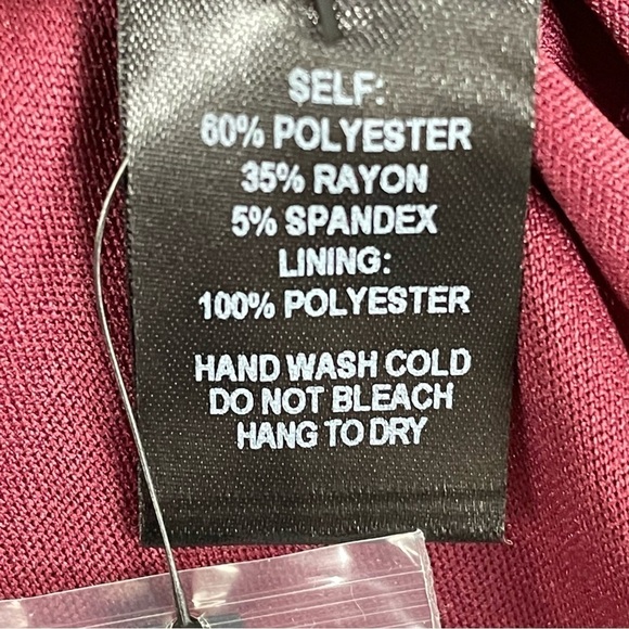 Lulus Favorite Tune Burgundy Faux Wrap Sweater Dress - Picture 15 of 16